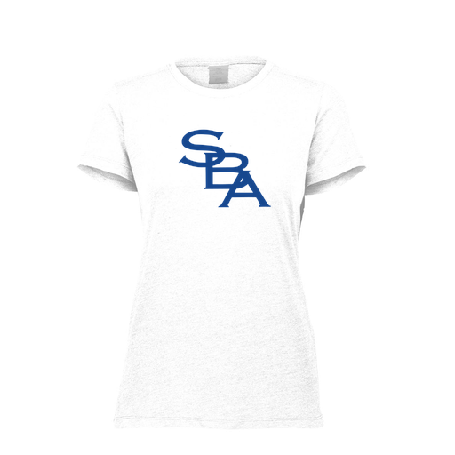 [FTSCUBWH-FAXS-LOGO2] Decker Women's Tri-Blend T-Shirt - Short Sleeve (Female Adult XS, White, Logo 2)