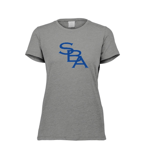 [FTSCUBGY-FAXS-LOGO2] Decker Women's Tri-Blend T-Shirt - Short Sleeve (Female Adult XS, Gray, Logo 2)