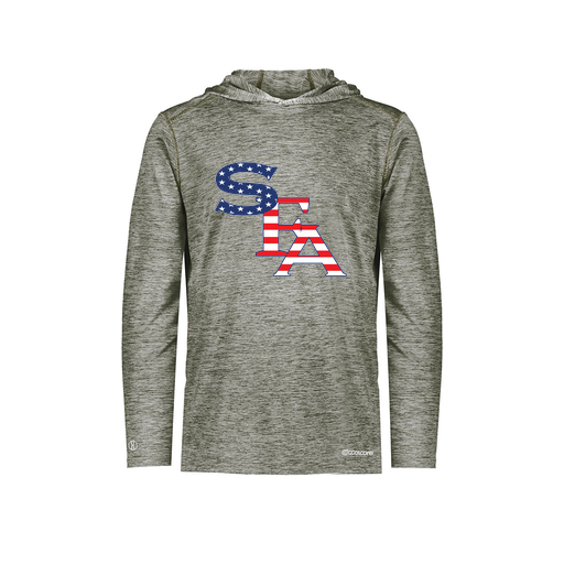 [CUS-DFW-CHGHOOD-PER-LSL-GRY-AS-LOGO1] Men's Charge Hoodie (Adult S, Gray, Logo 1)