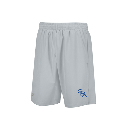 [229656-SIL-YS-LOGO2] Youth Weld Short (Youth S, Silver, Logo 2)