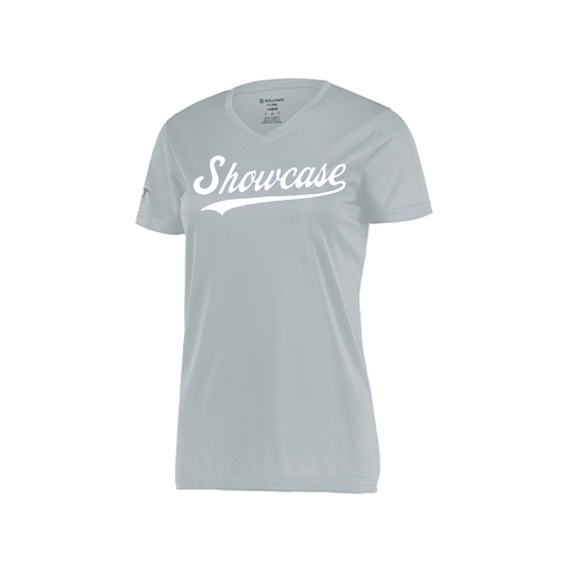 [222820.099.S-LOGO3] Ladies Movement Dri Fit Shirt (Female Adult S, Silver, Logo 3)